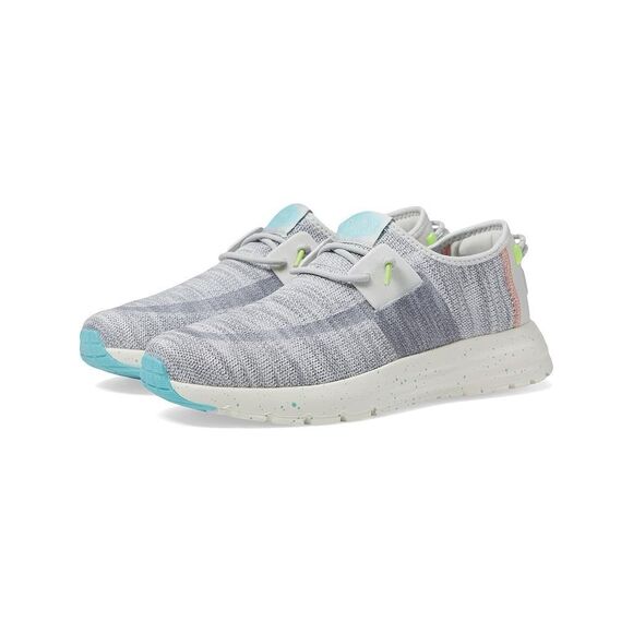 NWT Hey Dude Sirocco Speckle Shoes Womens Sz 9 Slip On Sneakers Gray Comfort - Picture 1 of 6
